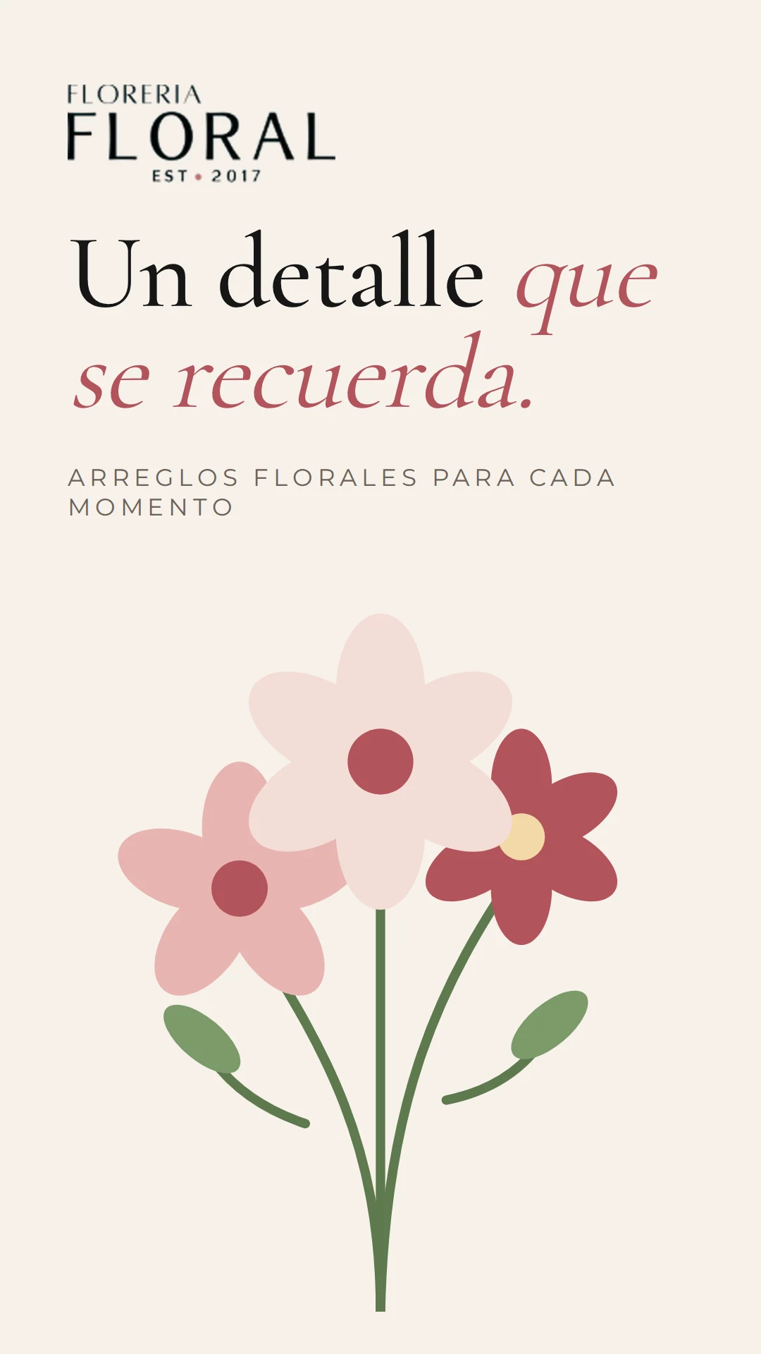 Anuncio de Floral: Un detalle que se recuerda