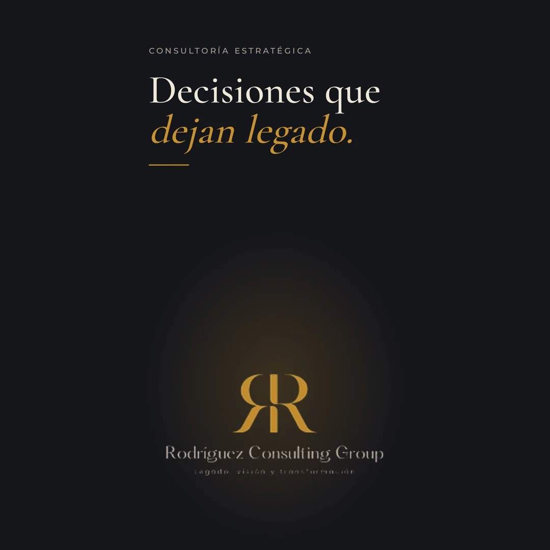 Anuncio de Rodríguez Consulting Group